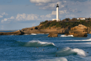 Randonnée sur les bords du littoral de Biarritz Photos