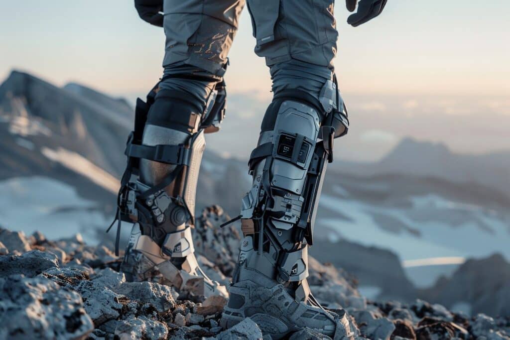 Un exosquelette pour des jambes puissantes en montagne