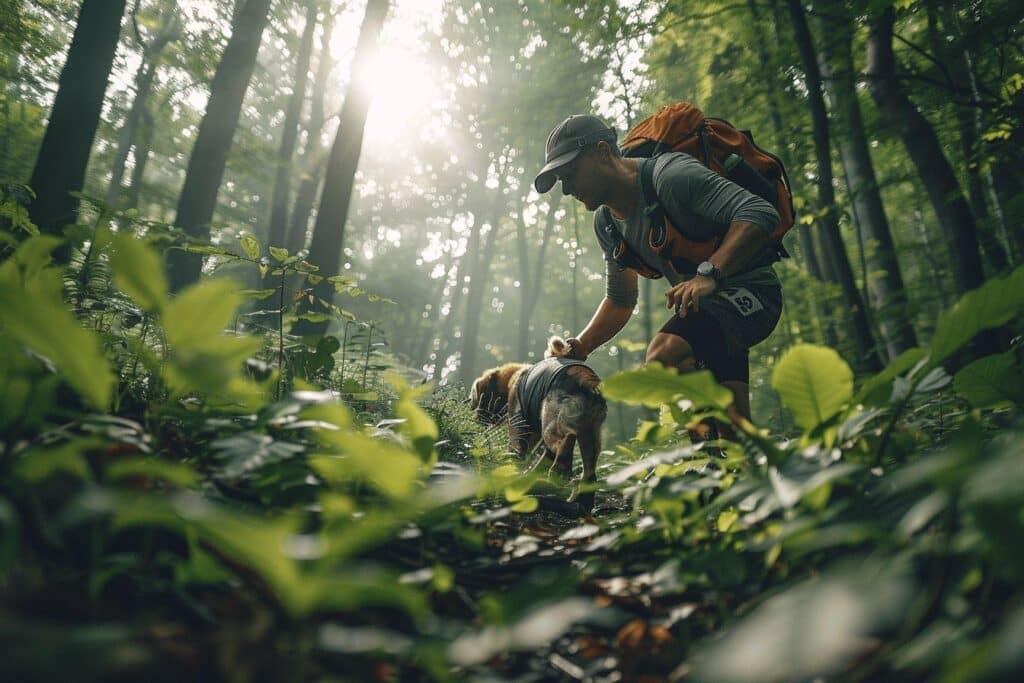 Une coureuse d’ultra-trail sauve un chien en course