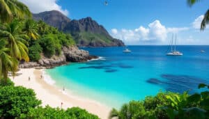 découvrez l'anse caritan, un véritable bijou caché de la martinique. plage de sable fin, eaux turquoise et paysages à couper le souffle vous attendent dans ce coin de paradis. parfait pour les amateurs de détente, de nature et de découvertes authentiques.