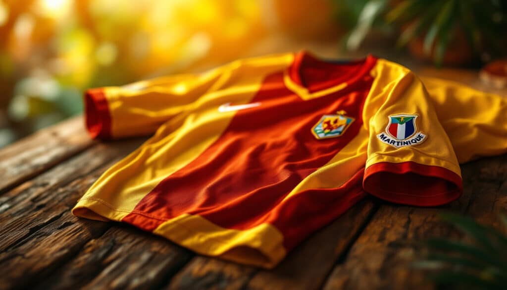 découvrez le maillot de foot de la martinique, véritable symbole de fierté locale et d'identité culturelle. plongez dans l'histoire et la passion qui animent l'équipe martiniquaise à travers ce vêtement emblématique. unissez-vous pour célébrer la culture sportive de l'île et son esprit compétitif.