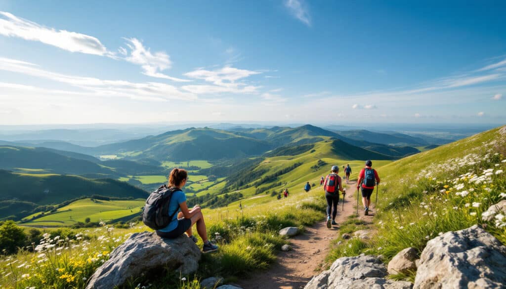 rejoignez-nous du 8 au 11 mai 2025 pour le 16ème festival de randonnées en pays d'aubagne et de l'étoile ! découvrez des parcours spectaculaires, partagez des moments inoubliables et vivez la nature comme jamais auparavant. ne manquez pas cet événement incontournable pour les passionnés de randonnée !