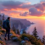 partez à la découverte des sentiers bretons en juin, où des randonnées vous mènent à travers des panoramas enchanteurs de falaises impressionnantes et de forêts envoûtantes, ponctuées par des couchers de soleil magiques. une expérience inoubliable au cœur de la bretagne sauvage.
