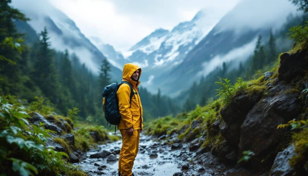 découvrez l'aventure authentique de la randonnée à pays pourleth, où la pluie ajoute une touche unique à votre exploration. suivez berné dans cette première expérience sous les gouttes, au cœur d'une nature vivante et sauvage. osez braver les éléments et reconnectez-vous avec l'extérieur, tout en savourant des paysages époustouflants.
