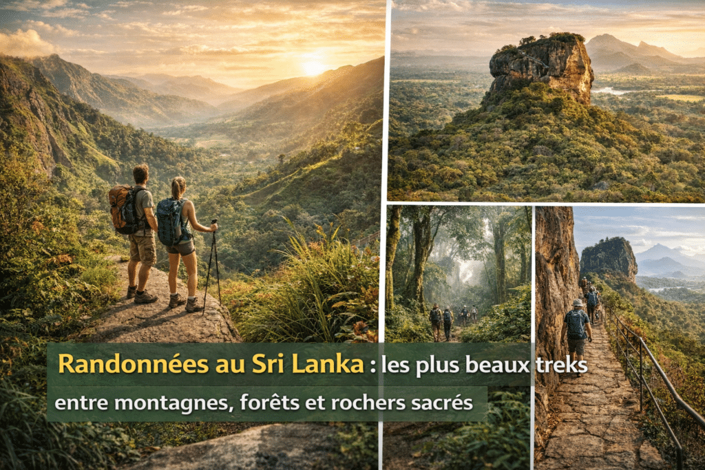 Randonnées au Sri Lanka les plus beaux treks entre montagnes, forêts et rochers sacrés