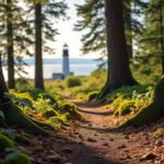 découvrez le sentier secret du phare de sauvie island, une randonnée incontournable à portland offrant des paysages à couper le souffle en toute saison. parfait pour les amoureux de la nature et les aventuriers.