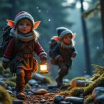 Exploration enchantée : Les Lutins de décembre sous les étoiles en randonnée nocturne plongez dans une aventure magique avec 'exploration enchantée : les lutins de décembre sous les étoiles en randonnée nocturne'. découvrez un univers féerique où les lutins guident votre promenade sous un ciel étoilé, pour une expérience inoubliable en pleine nature.