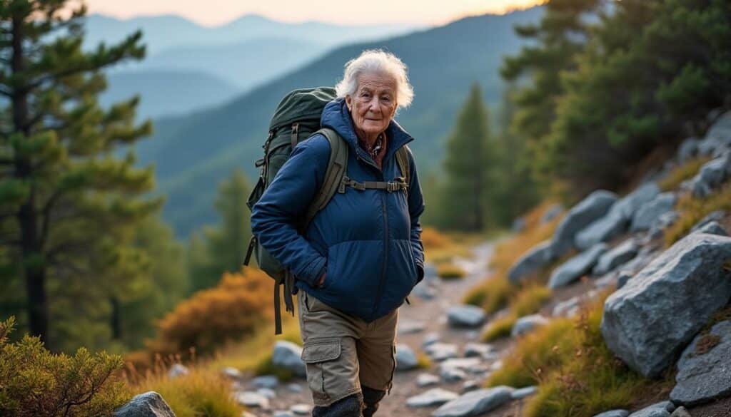 découvrez l'incroyable exploit d'une octogénaire pleine de courage et de ténacité qui établit un nouveau record en parcourant le sentier des appalaches.
