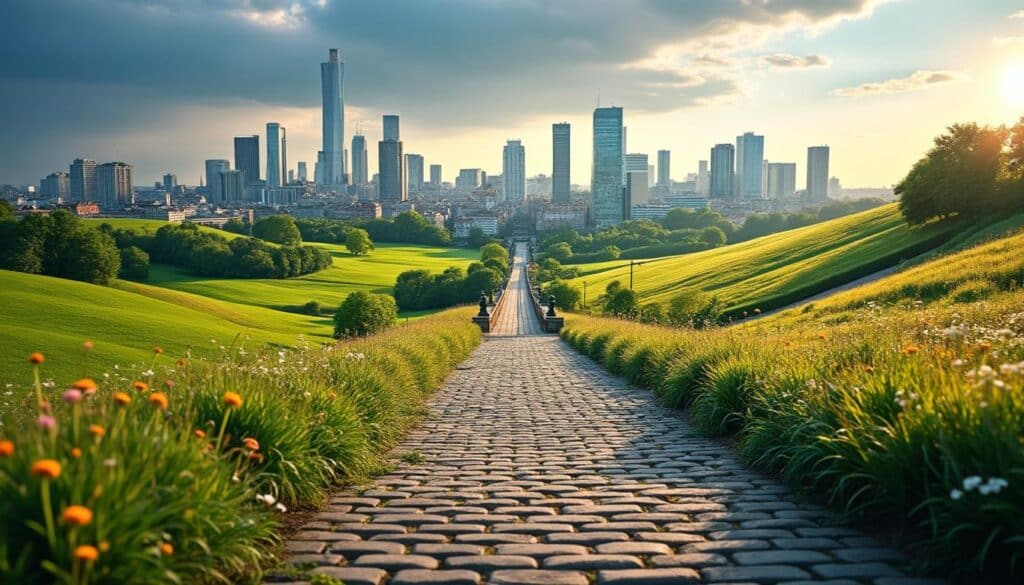 découvrez lille métropole à pied® : des balades inédites alliant le dynamisme urbain à la douceur campagnarde pour une expérience unique entre ville et nature.