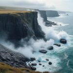 découvrez les détails impressionnants de l'effondrement spectaculaire d'une falaise sur la presqu'île de crozon, dans le finistère, et ses conséquences sur la région.
