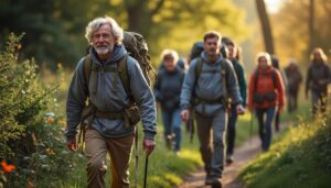 participez à une randonnée solidaire dans les mauges pour honorer la mémoire d'un mari et papa disparu, alliant esprit de communauté et souvenir chaleureux.