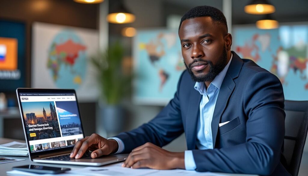 analyse de l’influence croissante de la russie sur les contenus médiatiques en afrique de l’ouest, avec des articles rémunérés entre 250 et 700 dollars, et ses conséquences sur l’information locale.