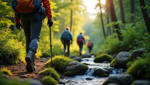 découvrez la beauté des sentiers de saint-urbain avec la section naturvan. retour en randonnée pour une aventure nature inoubliable.