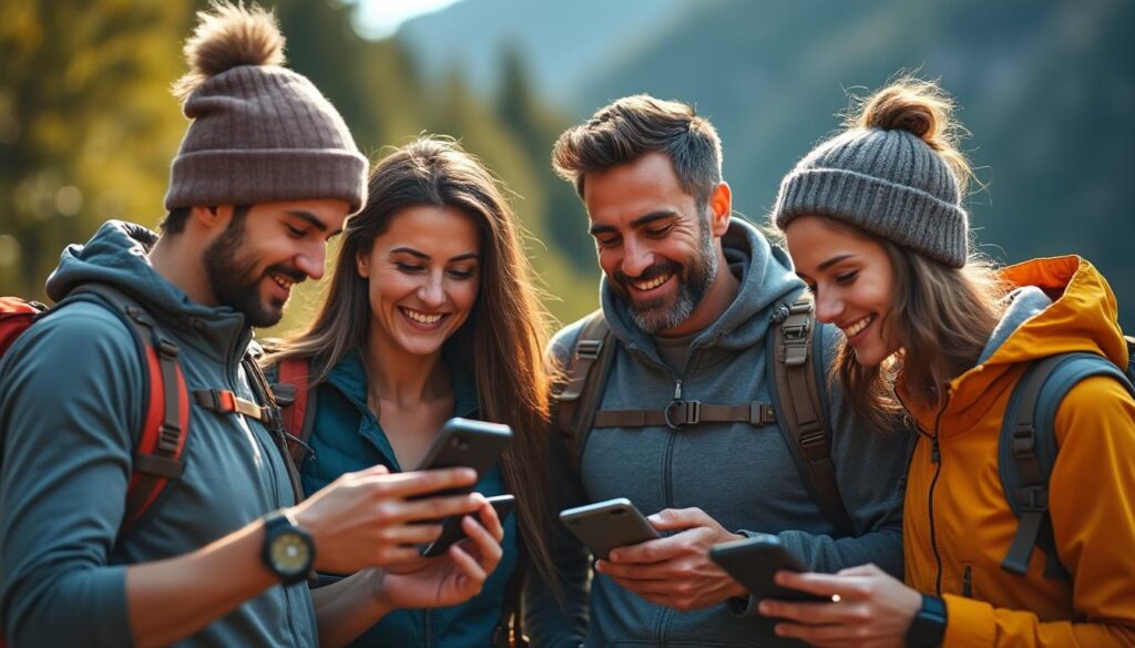 découvrez comment le numérique transforme l'organisation des amis randonneurs, facilitant la planification, la communication et le partage d'aventures en pleine nature.