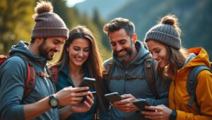 découvrez comment le numérique transforme l'organisation des amis randonneurs, facilitant la planification, la communication et le partage d'aventures en pleine nature.