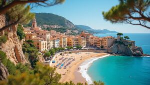 découvrez la cité espagnole envoûtante qui séduit les célébrités françaises et abrite la plage la plus spectaculaire du pays, un lieu alliant charme, célébrité et paysages à couper le souffle.