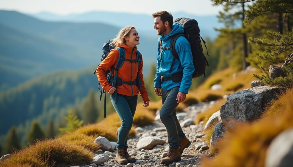 découvrez l'aventure de deux passionnés qui combinent une randonnée dans les magnifiques paysages des vosges avant de soutenir le brest bretagne handball lors d'un match à metz.