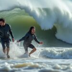 découvrez le récit tragique en bretagne où deux passionnés de longe-côte ont été emportés par une vague déchaînée, une histoire bouleversante en bord de mer.